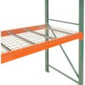 Nashville Wire Global Industrial„¢ Pallet Rack Wire Decking, 46"W x 48"D, 2500 Lb Capacity, Gray D4846AA3C1